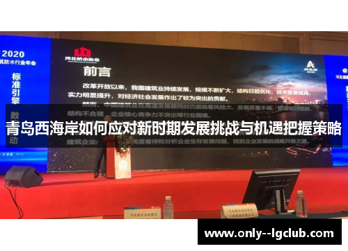 青岛西海岸如何应对新时期发展挑战与机遇把握策略